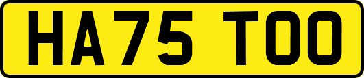 HA75TOO