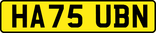 HA75UBN