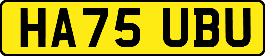 HA75UBU