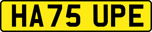 HA75UPE