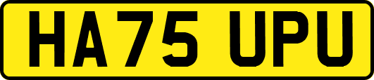 HA75UPU