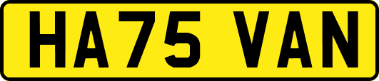 HA75VAN