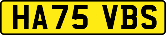 HA75VBS