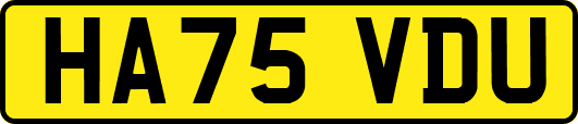 HA75VDU