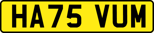 HA75VUM