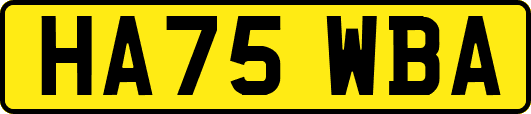 HA75WBA