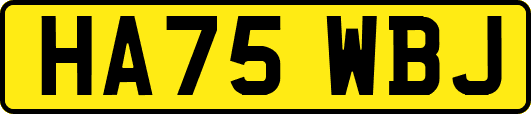 HA75WBJ