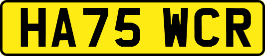HA75WCR