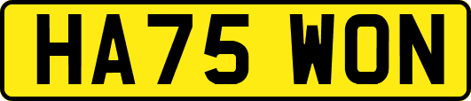 HA75WON