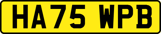 HA75WPB