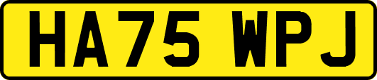 HA75WPJ