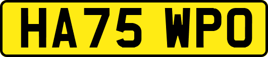HA75WPO