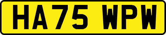 HA75WPW