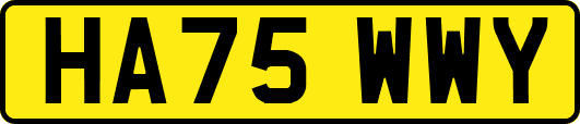 HA75WWY