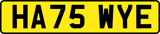 HA75WYE