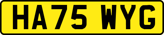 HA75WYG