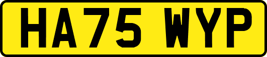 HA75WYP