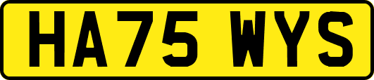 HA75WYS