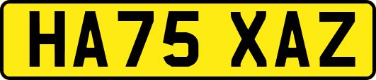 HA75XAZ