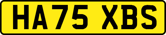 HA75XBS