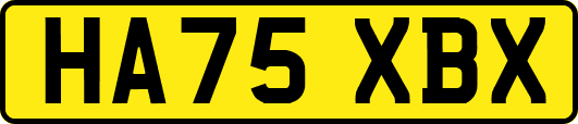 HA75XBX