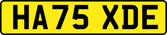 HA75XDE