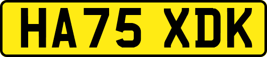 HA75XDK