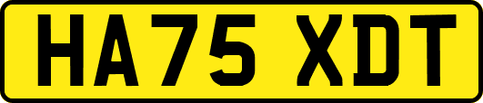 HA75XDT