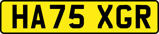 HA75XGR