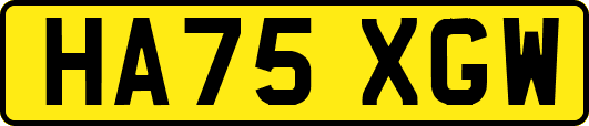 HA75XGW