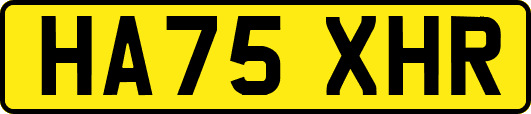 HA75XHR
