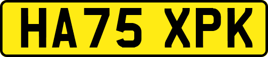 HA75XPK