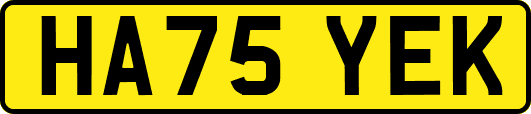 HA75YEK