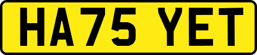 HA75YET