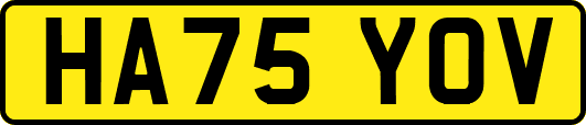 HA75YOV