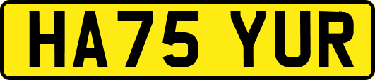 HA75YUR
