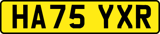 HA75YXR