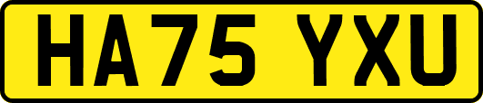 HA75YXU