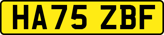 HA75ZBF
