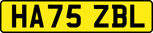 HA75ZBL