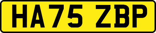 HA75ZBP