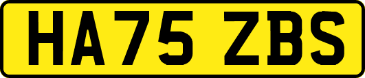 HA75ZBS