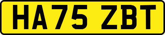 HA75ZBT