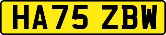 HA75ZBW