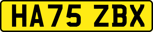 HA75ZBX