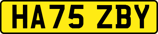 HA75ZBY