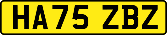 HA75ZBZ
