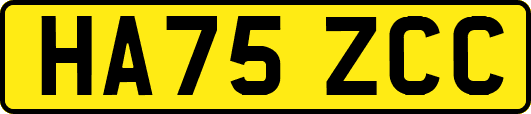 HA75ZCC