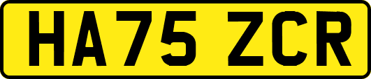 HA75ZCR