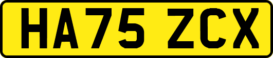 HA75ZCX
